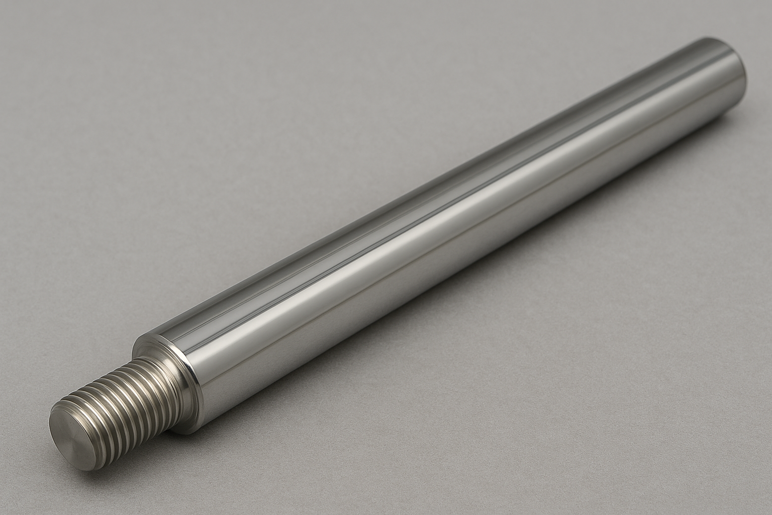Polished cylinder piston rod