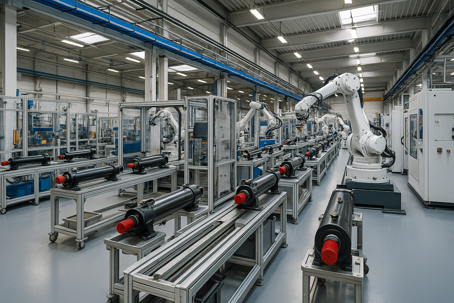 Cylinder component workshop with scalable output