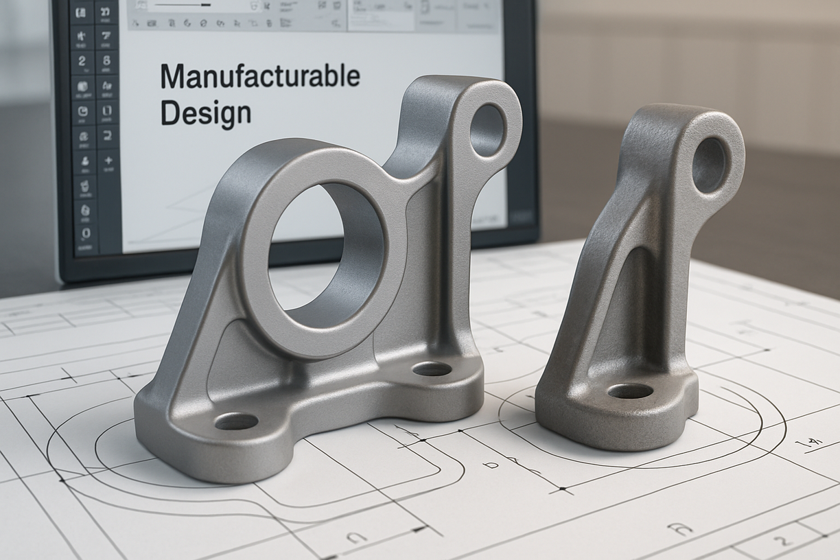 Design for manufacturability support