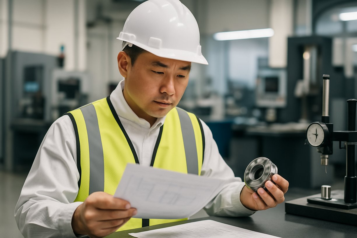 PRIME stamping engineers evaluating supplier standards