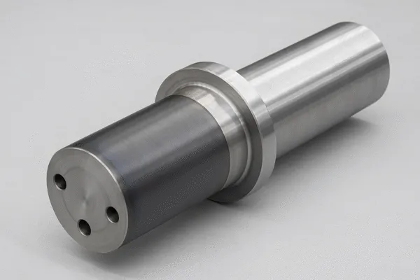 Large-diameter CNC machined shafts with induction hardening