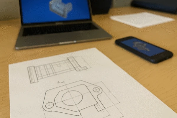 Engineering review for drawings, DFM, and manufacturing plan