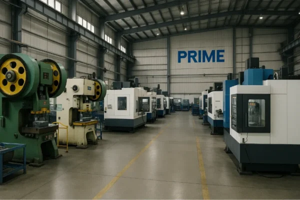 Prime FabWorks production lines and in-house manufacturing area