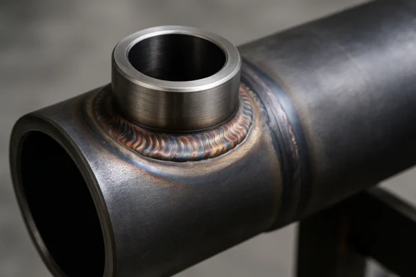 Welded cylinder neck ring