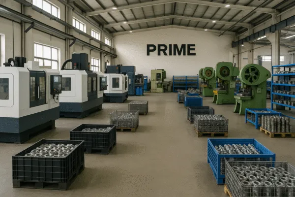 Exterior view of PRIME custom parts facility