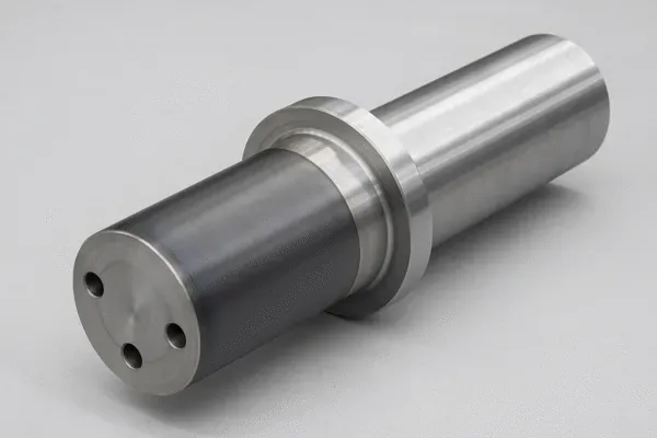 Large-diameter CNC machined shafts with induction hardening