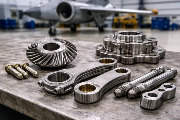Precision forged alloy component for high-spec applications requiring strict CTQ control and inspection evidence