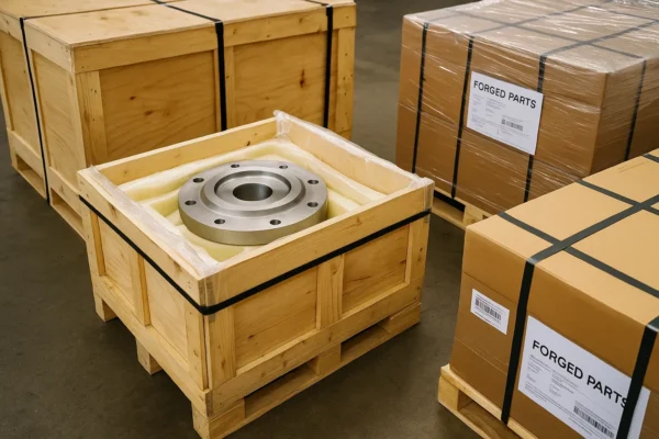 Export kitting and packaging for forged parts: rust prevention, separators, crates, and traceable labeling
