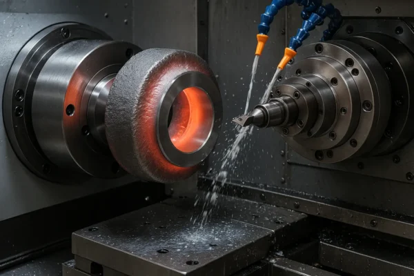 CNC machining of forged parts: CTQ surfaces finished with datum strategy and measurable inspection outputs
