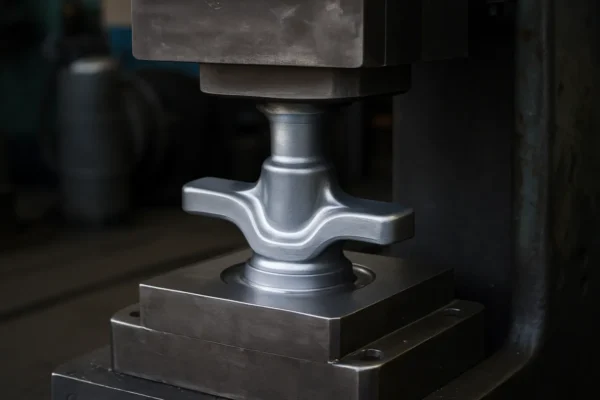Precision/near-net forging between high-accuracy dies