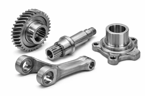Various custom forged metal parts
