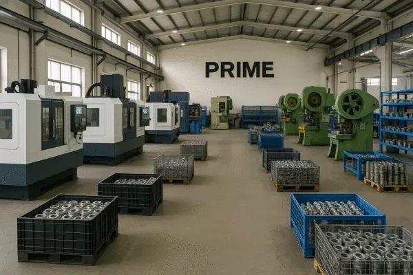 Forging workshop and inspection environment at PRIME