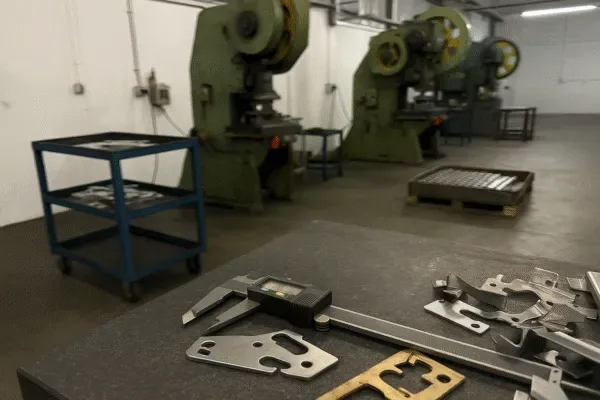 Stamped parts inspection and CTQ measurement process for custom metal stamping